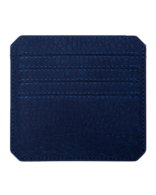 Parabellum 4-Card Wallet in Vibrant Blue Bison Leather Parabellum 4-Card Wallet in Vibrant Blue Bison Leather
