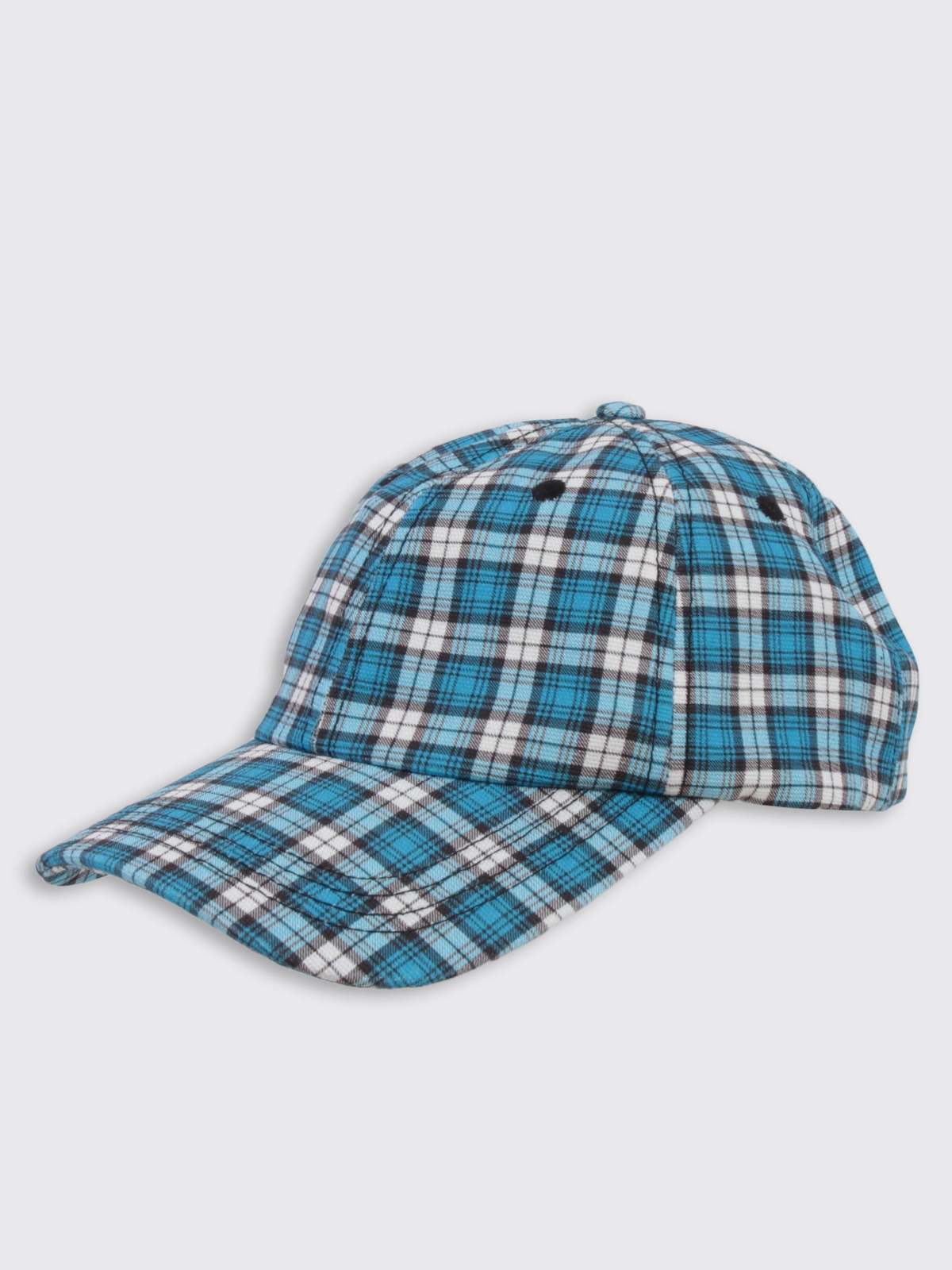 Ganni Unisex Cotton Canvas Baseball Cap Check Azure Blue (MSRP $95) GANNI Baseball cap Hat 100% authentic MSRP$95 | Mercari main image 4