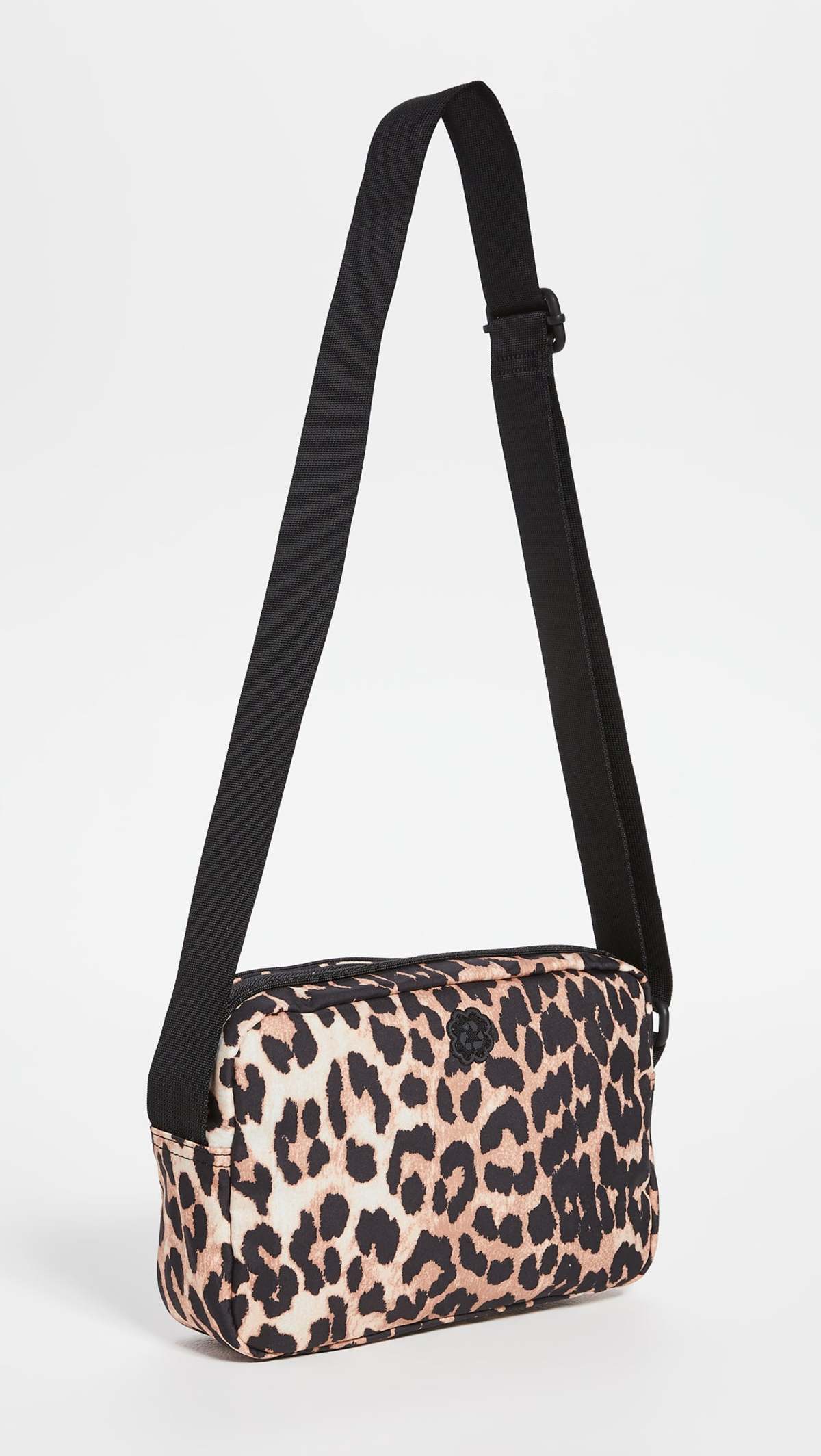 Ganni Recycled Tech Festival Bag - Leopard | Garmentory