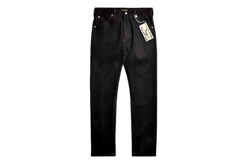 RRL Limited-Edition High Slim Rigid Jean Rigid Black Garmentory