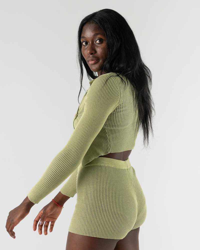 Paloma Wool Zaha Top - Willow Green | Garmentory