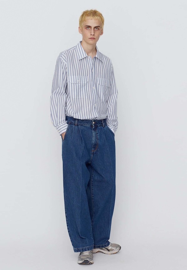mfpen Bigger Jeans - washed blue | Garmentory