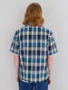 Folk Clothing Seoul Shirt - Yellow/Cyan Check - Thumbnail 3