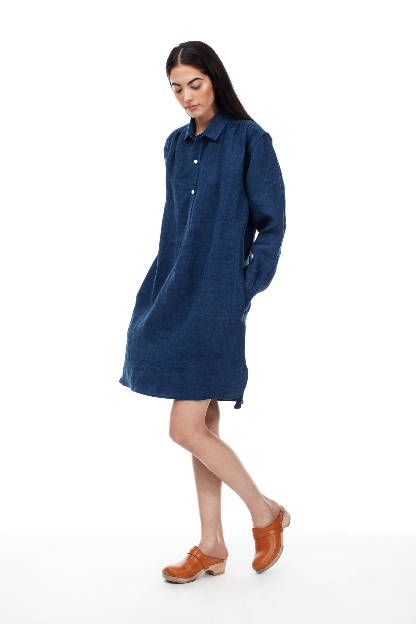 Blluemade True Indigo French Dress Garmentory