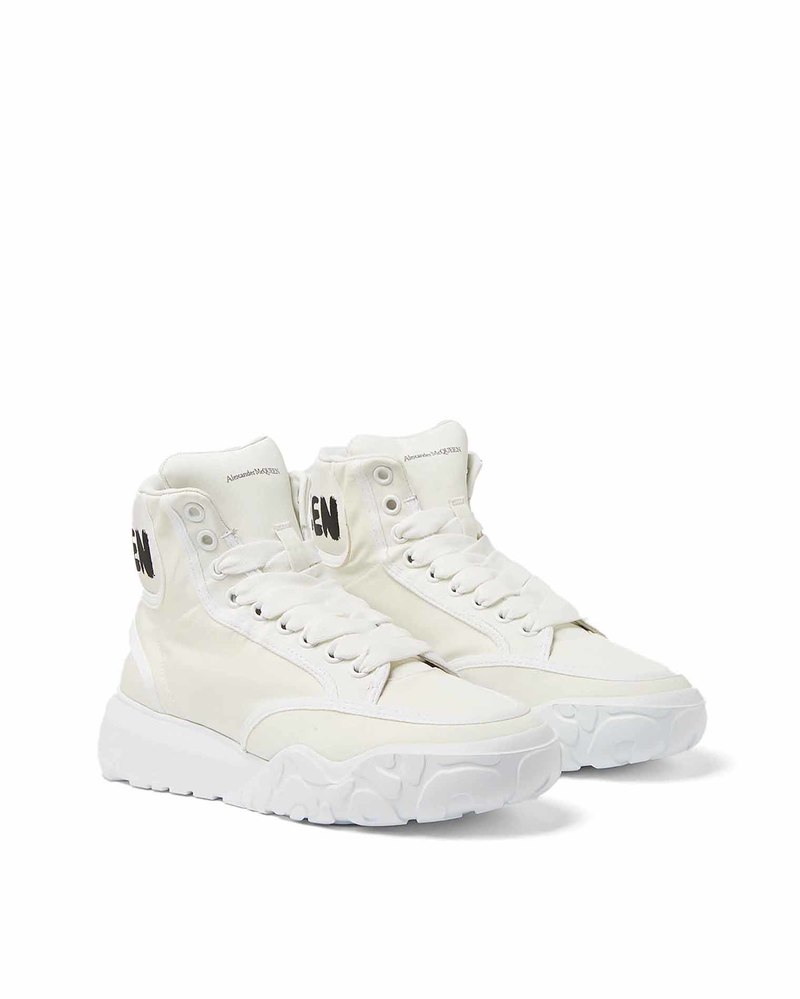 靴 00s alexander mcqueen high cut sneaker Alexander McQueen Tread Slick High Top Sneaker Size 40/US8.5
