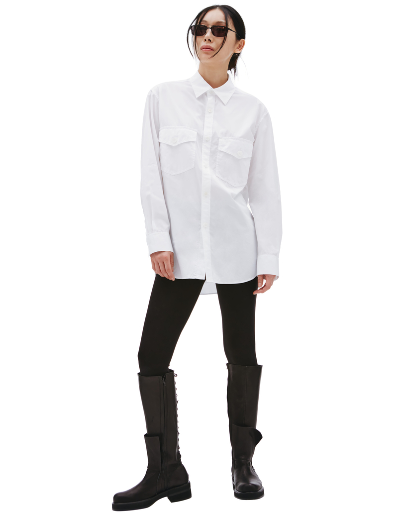 Y's Cotton Shirt - White