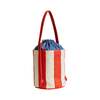 Hozen Stripe Bucket Bag - Flamme/Natural - Thumbnail 3