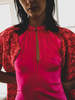 Erica Tanov Patti Silk Blouse - Hot Pink - Thumbnail 2