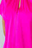 Erica Tanov Patti Silk Blouse - Hot Pink - Thumbnail 7