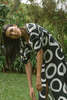 CALA DE LA CRUZ Nane Dress - Sandy Black/White - Thumbnail 1