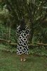CALA DE LA CRUZ Nane Dress - Sandy Black/White - Thumbnail 3