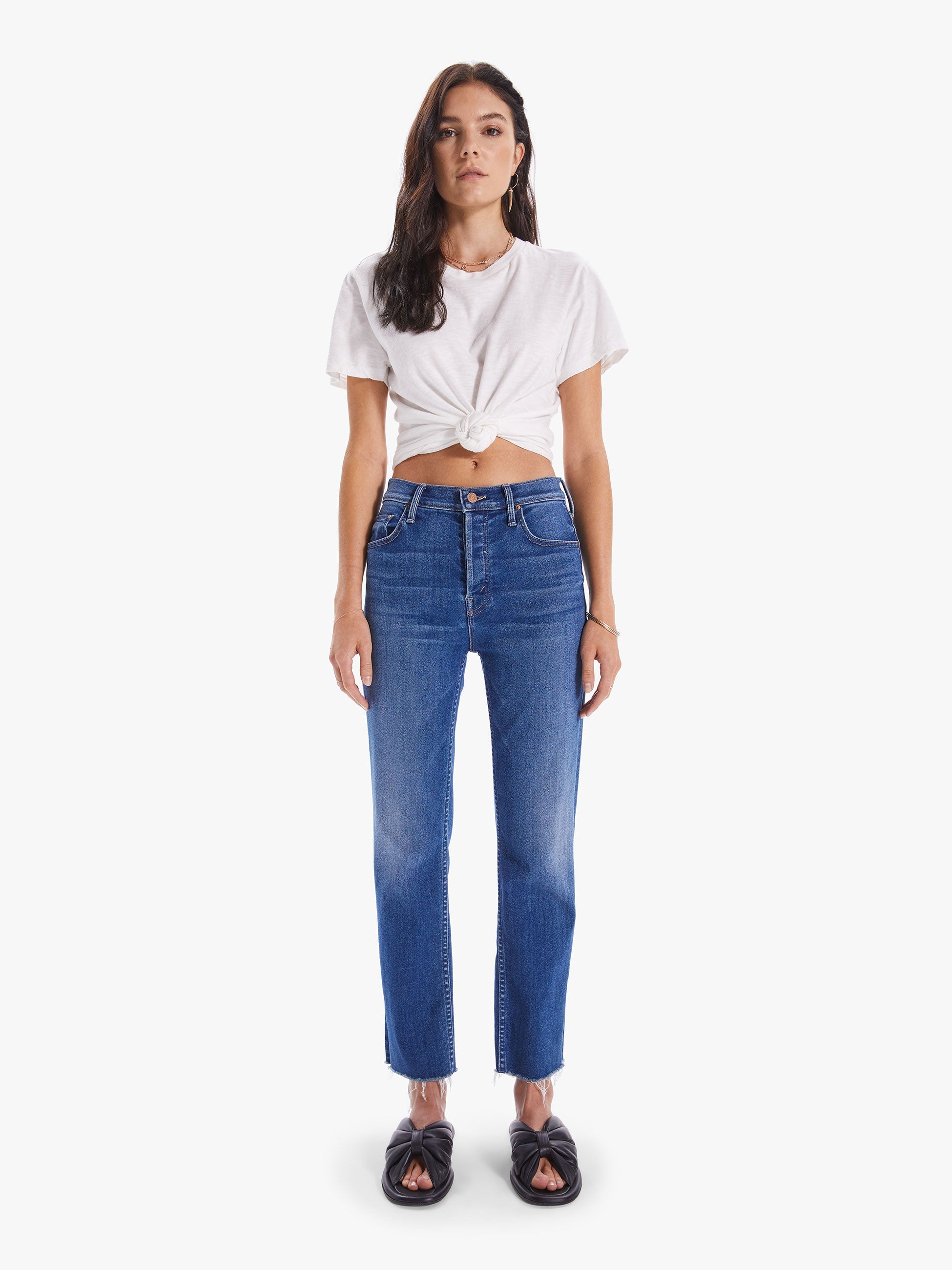 Jeans Mother Denim 'Tomcat Growing Pains' Taille 25 - Neuf Avec étiquettes (prix Neuf $278)