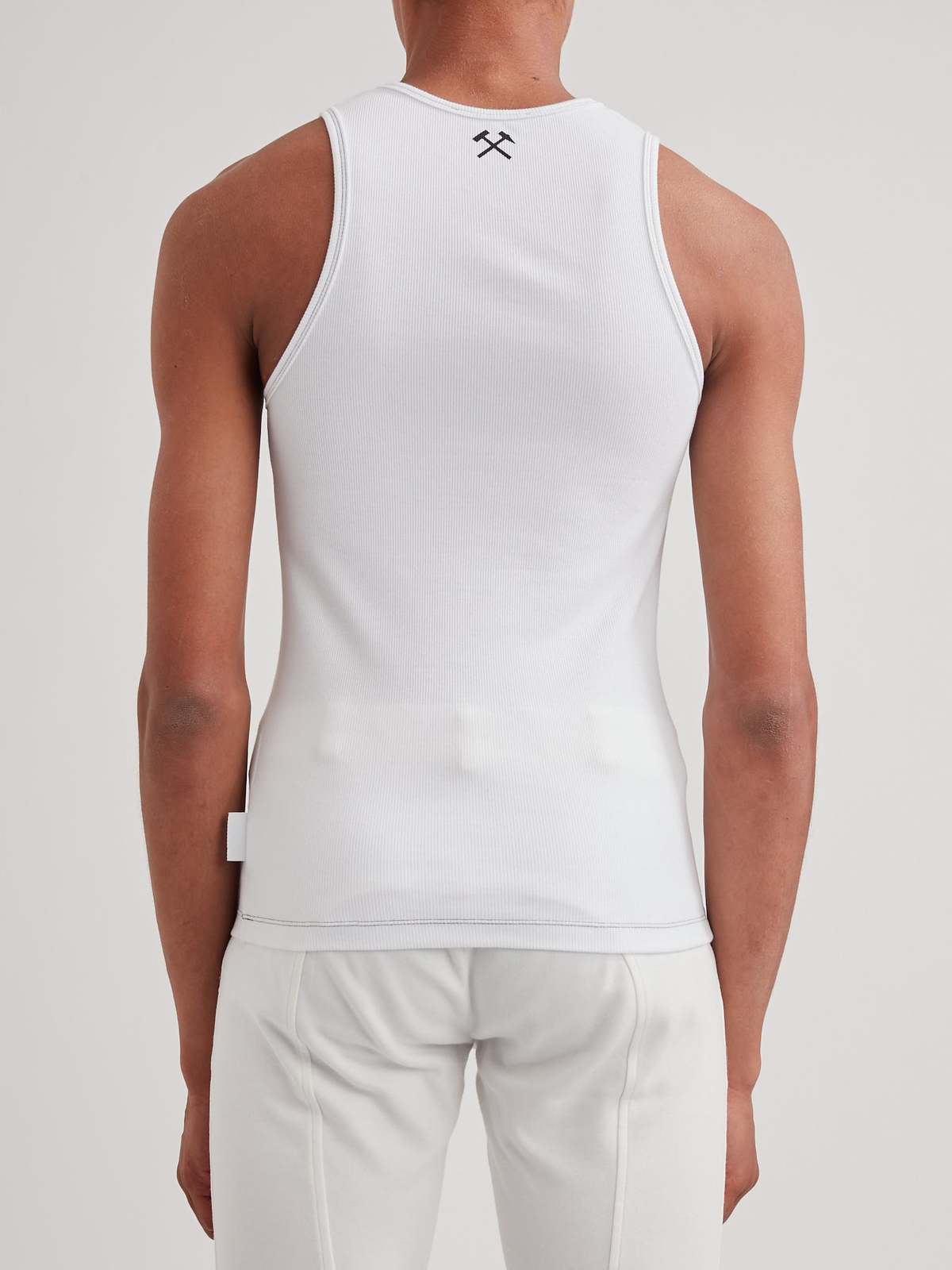 GMBH ALI Rib Tank - White | Garmentory