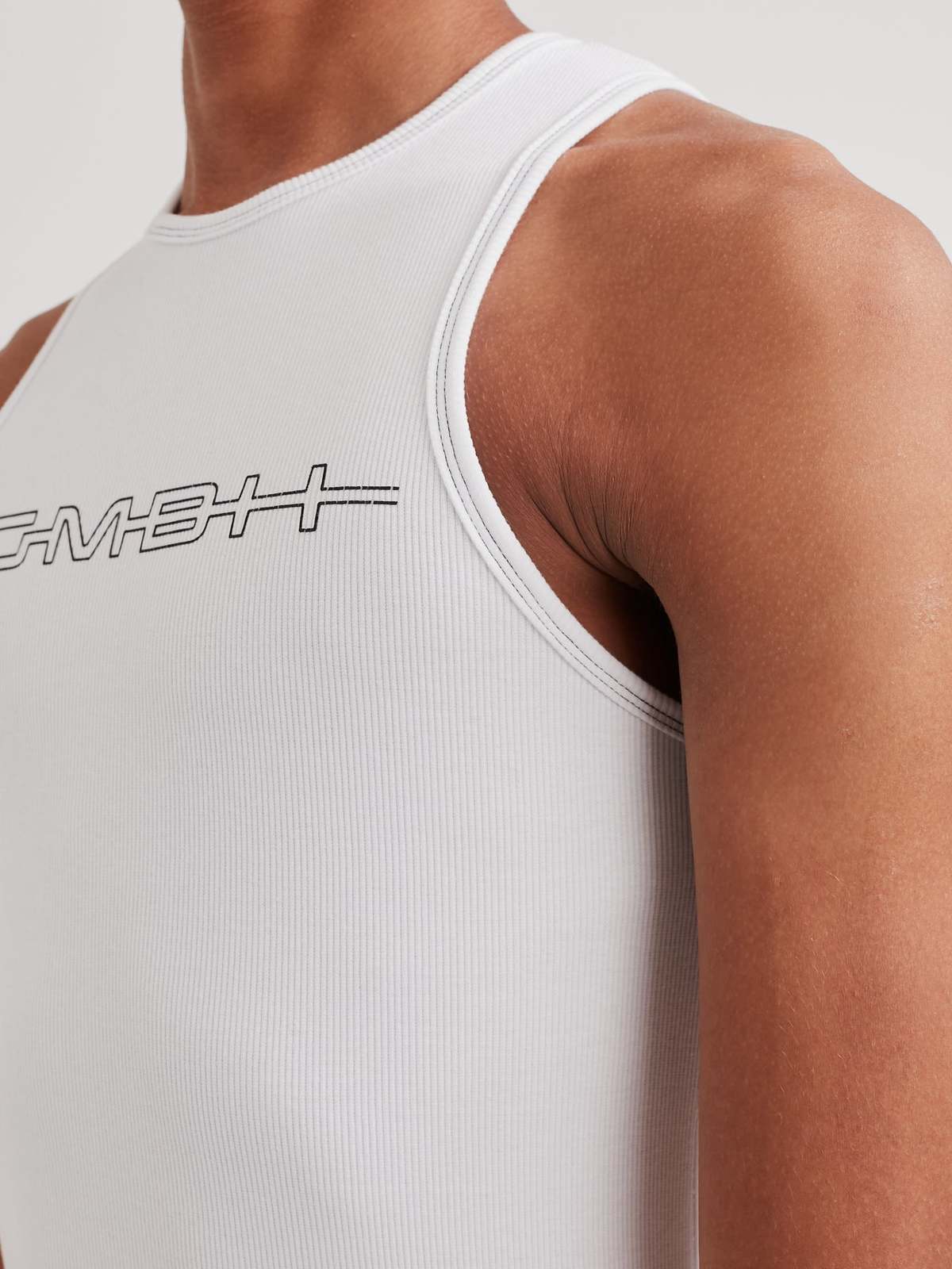 GMBH ALI Rib Tank - White | Garmentory