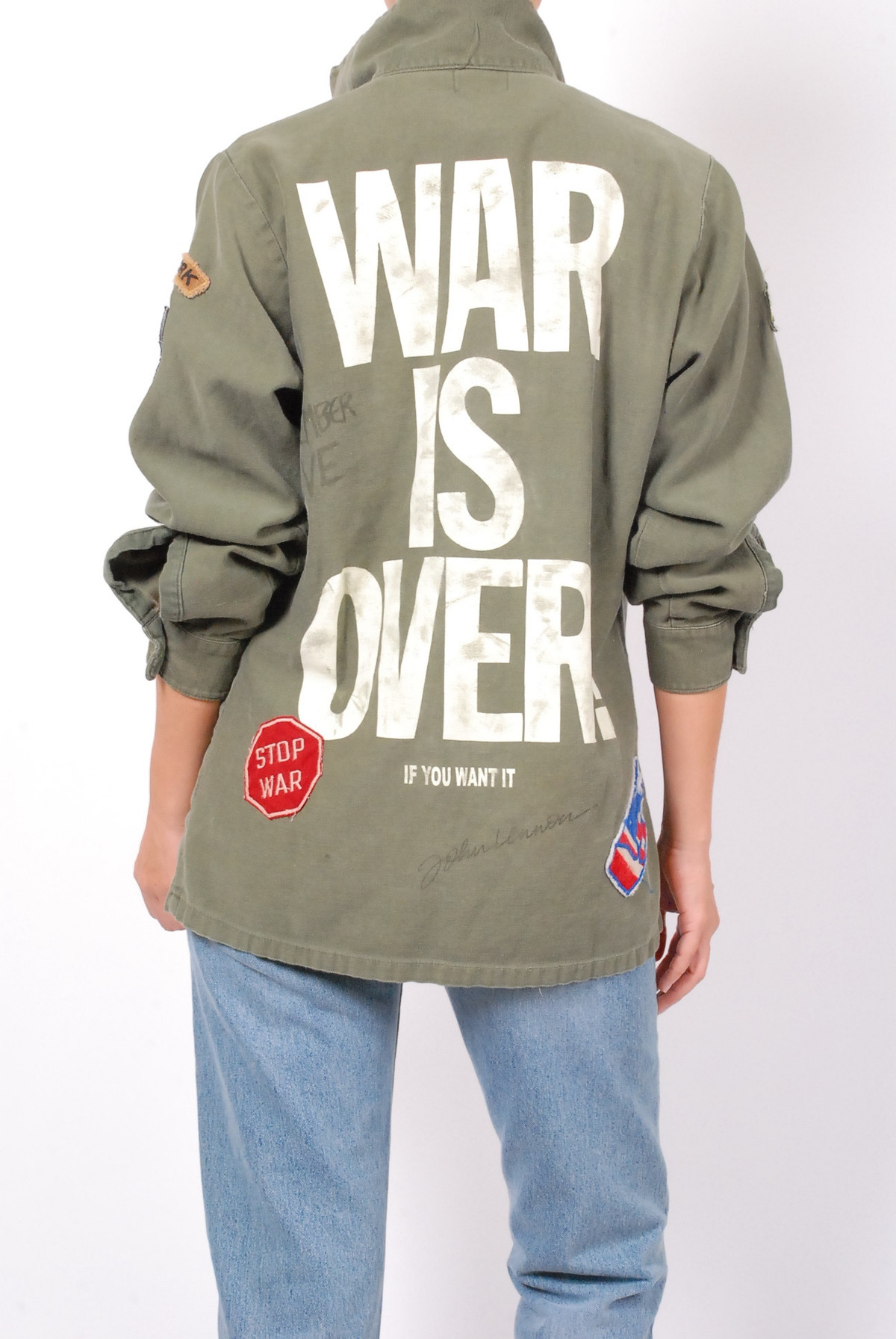 made worn メイドウォーン　ミリタリージャケット　ジョンレノン　XS Madeworn John Lennon Army Jacket | Garmentory