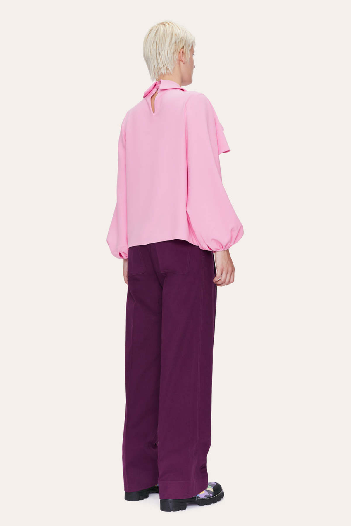 Stine Goya Yasmina Blouse - Lilac Sachet   - Image 2 of 4
