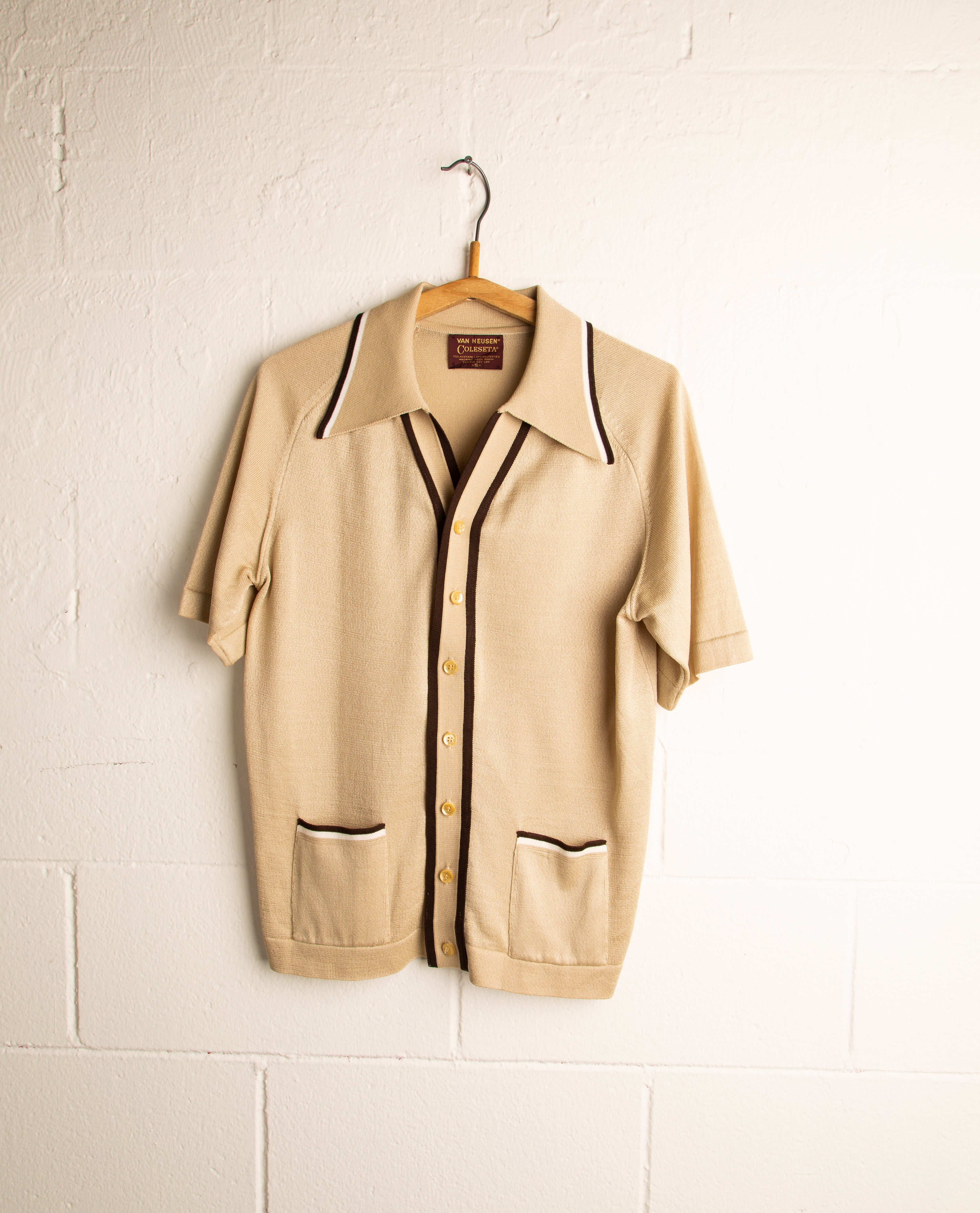 Van Heusen Cabana Polo - Tan | Garmentory