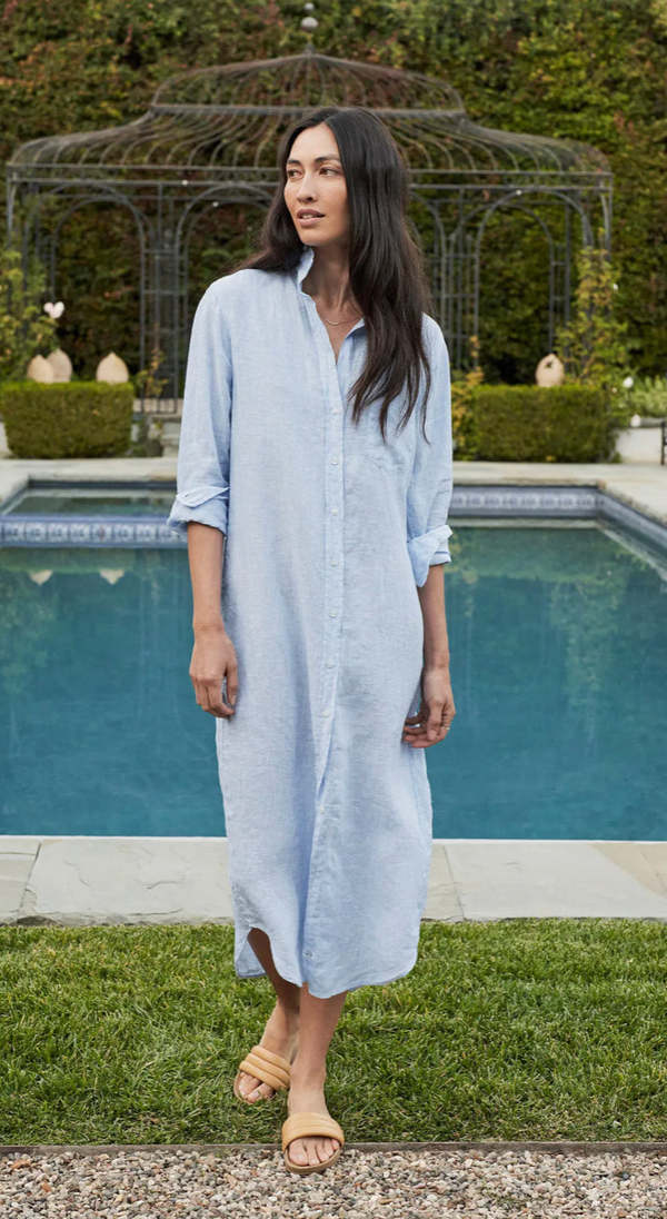 Frank & Eileen Rory Dress - Light Blue | Garmentory