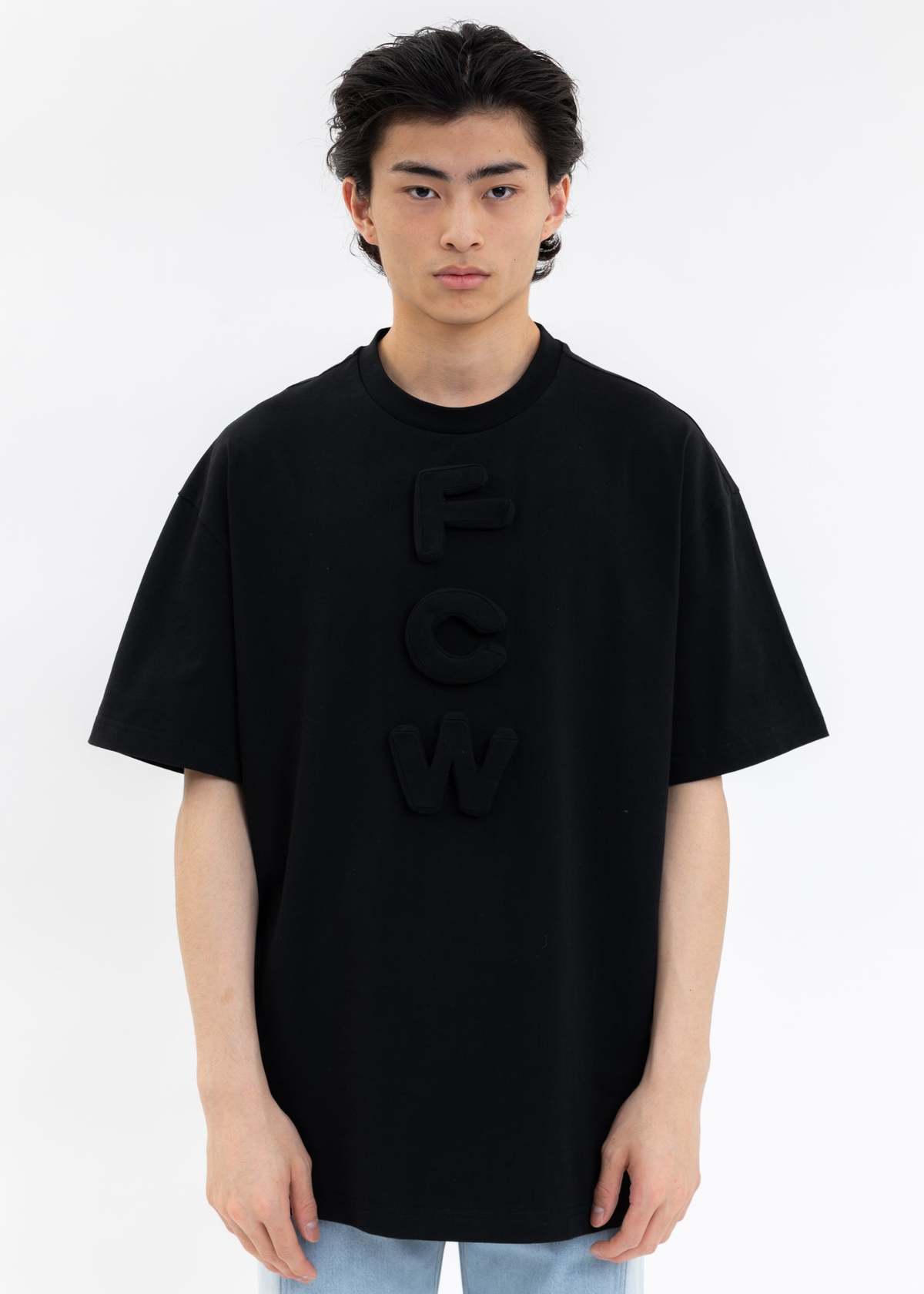 Feng Chen Wang 3d Fcw Logo T-shirt - Black | Garmentory Feng Chen Wang 3d Fcw Logo T-shirt - Black | Garmentory