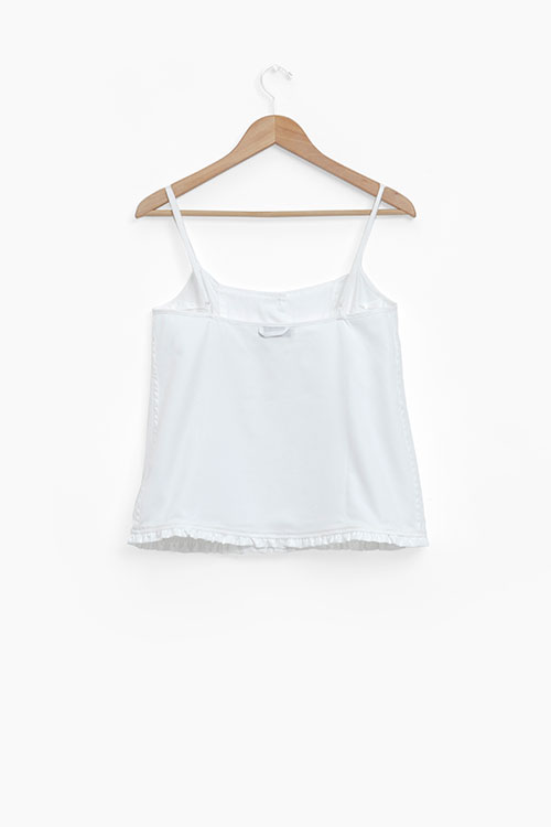 The Sleep Shirt Pin Tuck Camisole White Royal Oxford The Sleep Shirt Pin Tuck Camisole White Royal Oxford