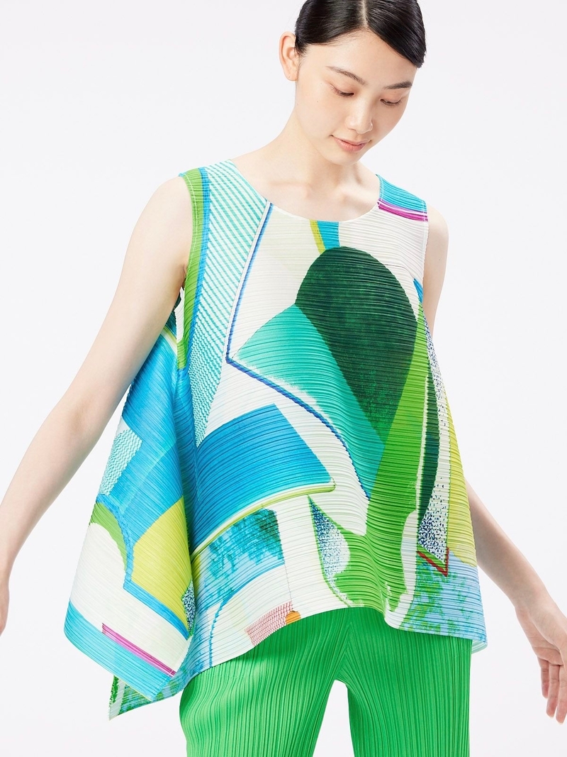 ワンピース PLEATS PLEASE ISSEY MIYAKE PINWHEEL MELLOW PLEATS – isseymiyake.com