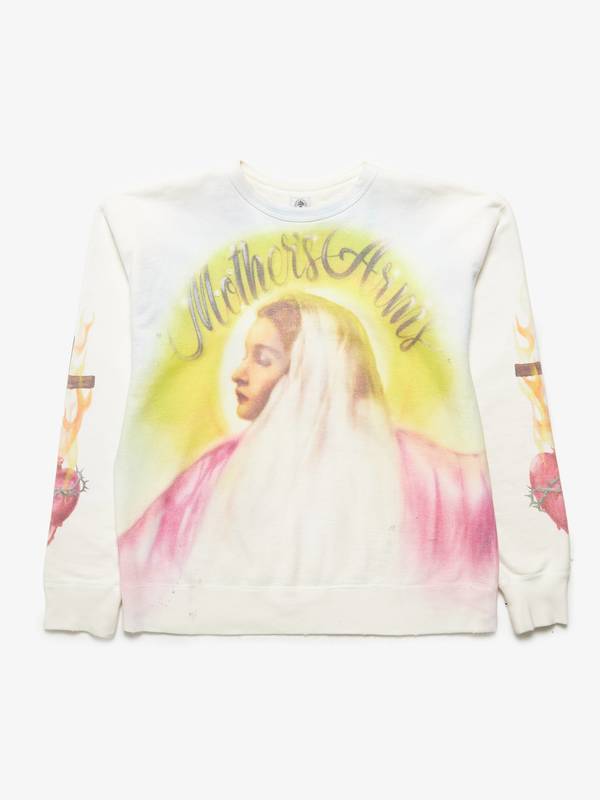 トップス 22aw SAINT MICHAEL CREW SWEAT MOTHER L Saint Michael - MOTHER SWEATSHIRT | HBX - Globally Curated