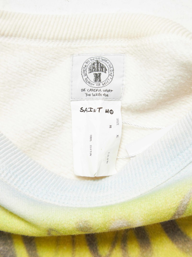 Saint Michael M Mother Arms Cotton Sweatshirt | Garmentory