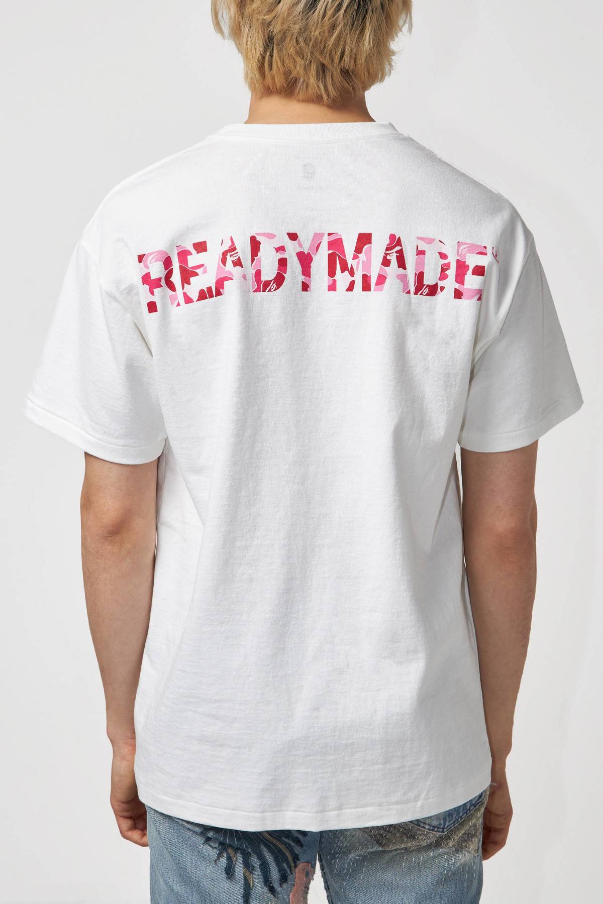 READYMADE X Bape Pink Camo Logo T-shirt | Garmentory READYMADE X Bape Pink Camo Logo T-shirt | Garmentory