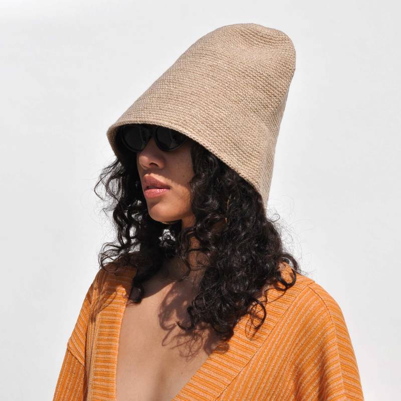 お値下げ！Lauren Manoogian  BELL HAT JUTE Lauren Manoogian - Bell Hat in Lava – gravitypope