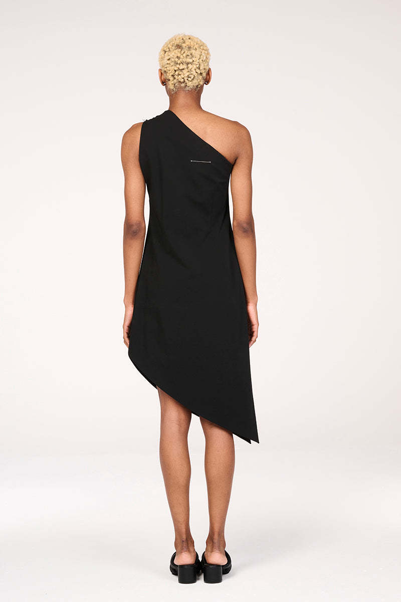 ワンピース Mm6 Sleeveless Dress In Crepe Envers Satin 3226055302002-a-mariacarla.jpg