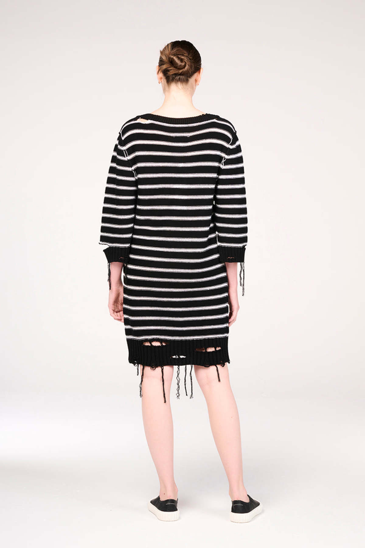 【関税＆送料込み】Maison Margiela Inverted Striped Dress-S MAISON MARGIELA STRIPE KNIT TUBULAR DRESS – MEIWAI