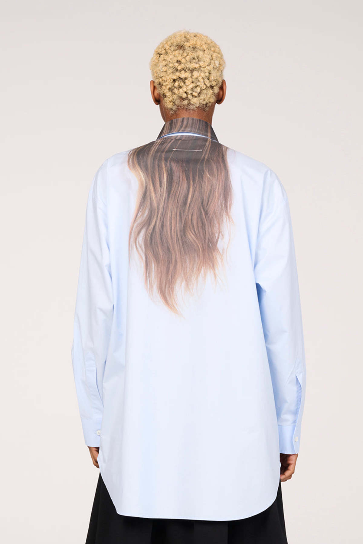 MM6 MAISON MARGIELA Hair Print Shirt - ShopStyle Tops
