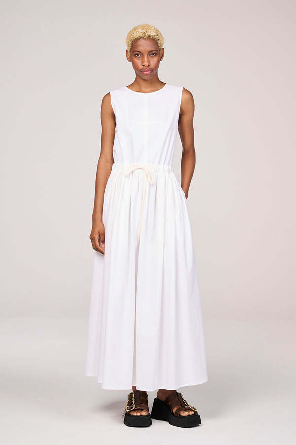 MM6 MAISON MARGIELA Sleeveless maxi dress - White | Garmentory