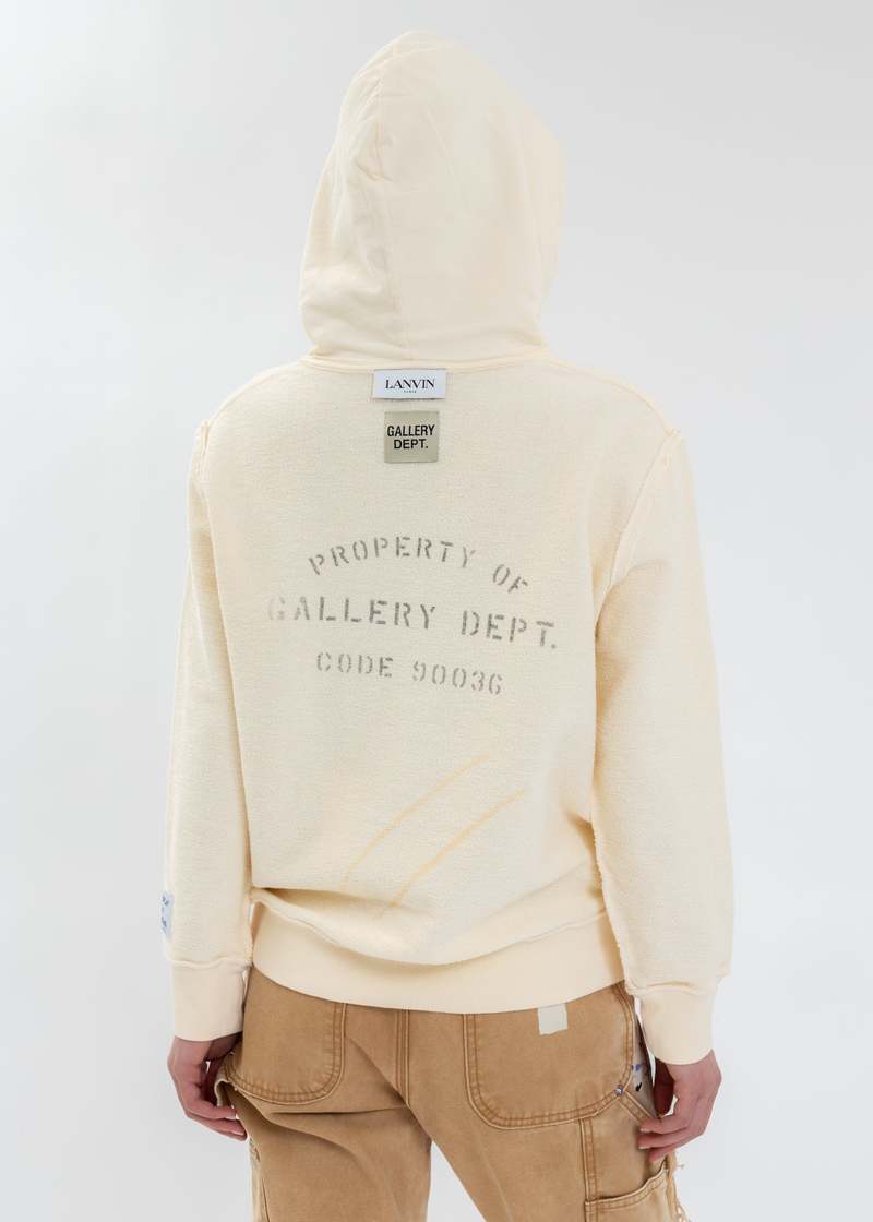 Lanvin X Gallery Dept Logo Hoodie - Multi | Garmentory
