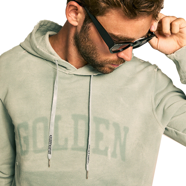パーカー・フーディ GOLDEN  Men Hoodies GUP0210P001861 60583 GREY パーカー・フーディ GOLDEN Men Hoodies GUP0210P001861 60583