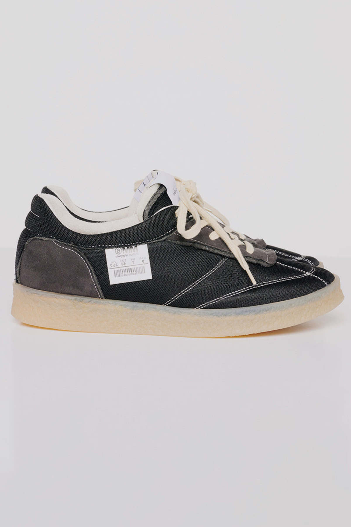 MM6 Maison Margiela Inside Out Low Top Sneakers - Black