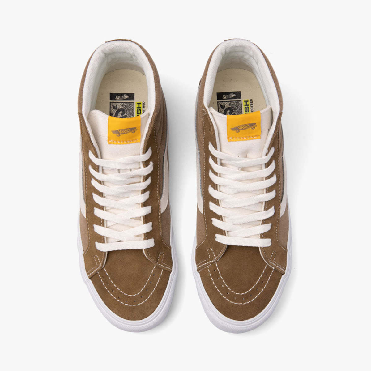 Vans Vault SK8 Hi Reissue VR3 LX Shoes - Butternut/Citrus  display picture 2