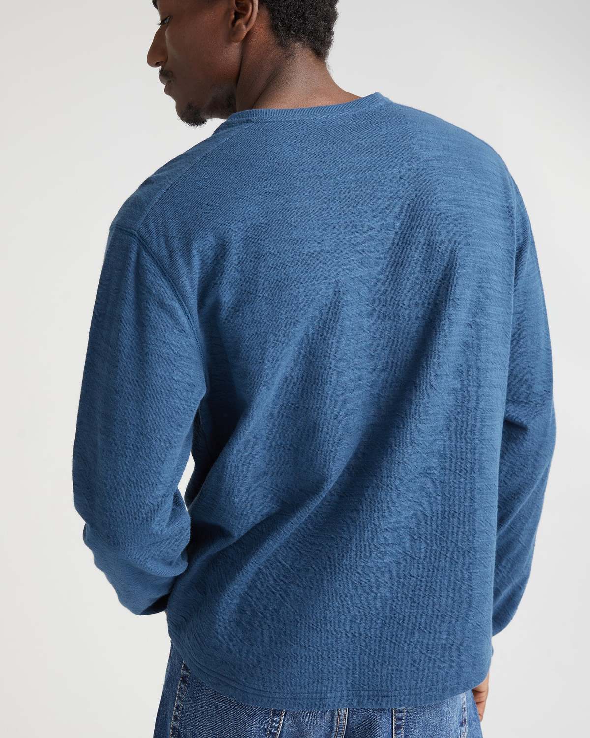 Richer Poorer Men's Thermal Slub Cotton Long Sleeve Henley - Image 16 of 18