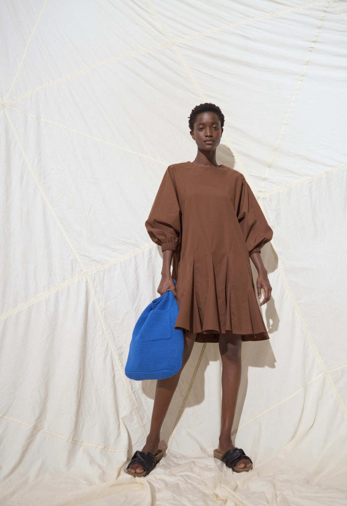 short godet dress Ms. Godet Mini Dress (Limited Color Run)