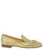 Madison Maison Gold Square Toe Loafer - Gold - Thumbnail 1