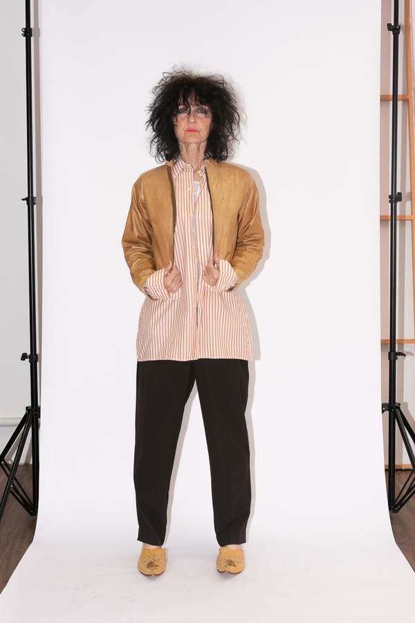 Vintage Wolf \u0026 Gypsy Vintage 1990s xTapered Leg Trousers - Brown