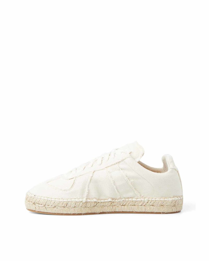 【みよし】CREAM Maison Martin Margiela Auth Maison Margiela - Cream Canvas Women's Sneakers | eBay