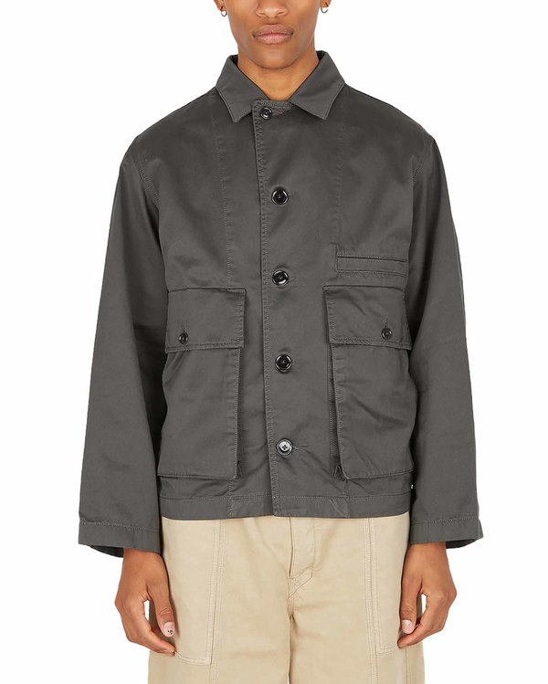 Lemaire Boxy Jacket - Dark Grey | Garmentory