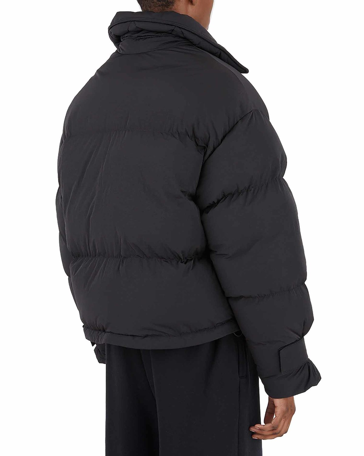 JACQUEMUS LA DOUDOUNE FLOCON クロップド パファー ジャケット Jacquemus La Doudoune Flocon Puffer Jacket in Black for Men