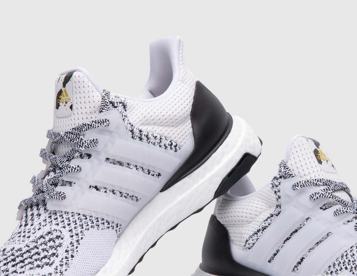 adidas gazelle silver green womens ADIDAS Ultraboost 1.0 DNA 'Cloud White/Core Black' main image 1