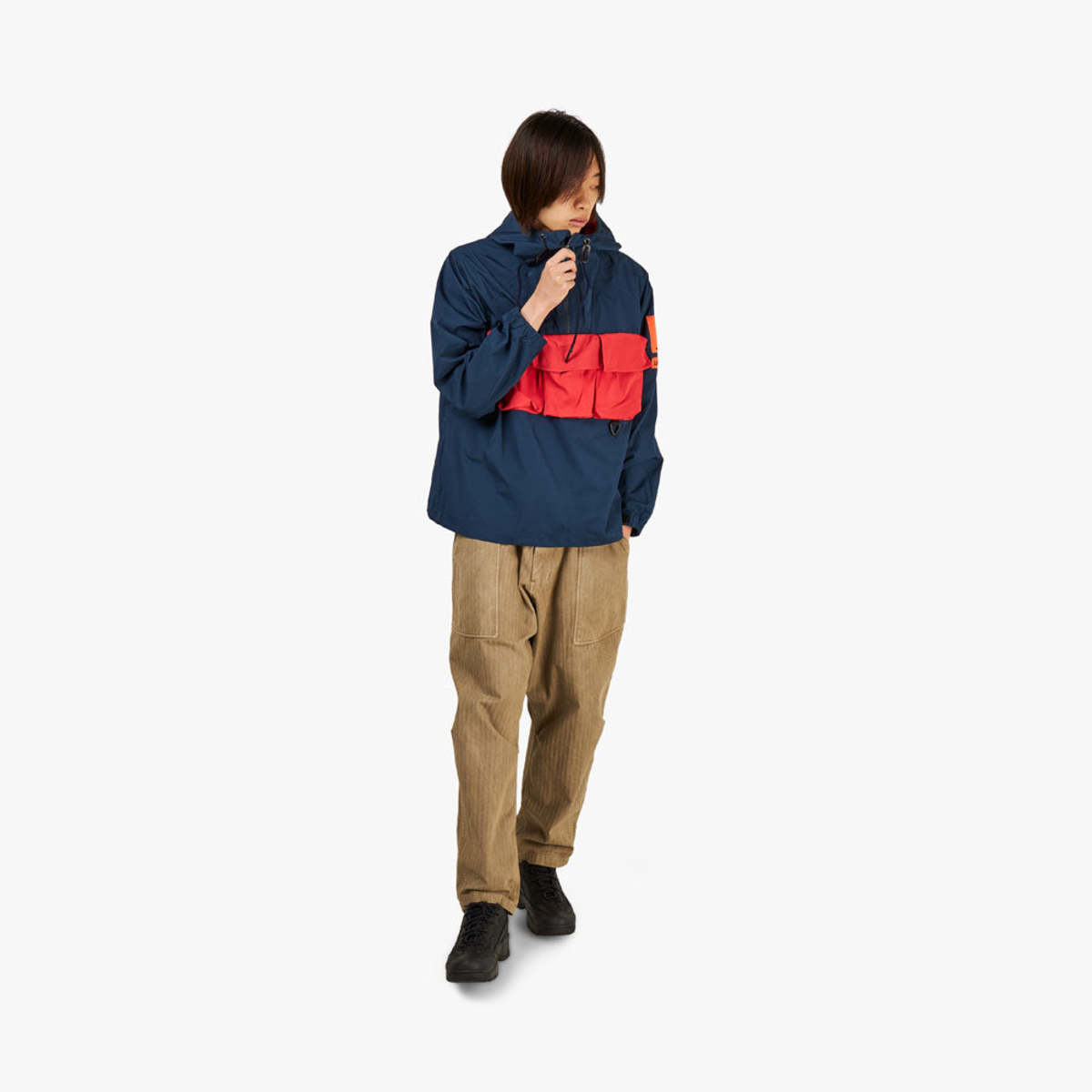 Liberaiders LR Half Zip Anorak - Navy | Garmentory