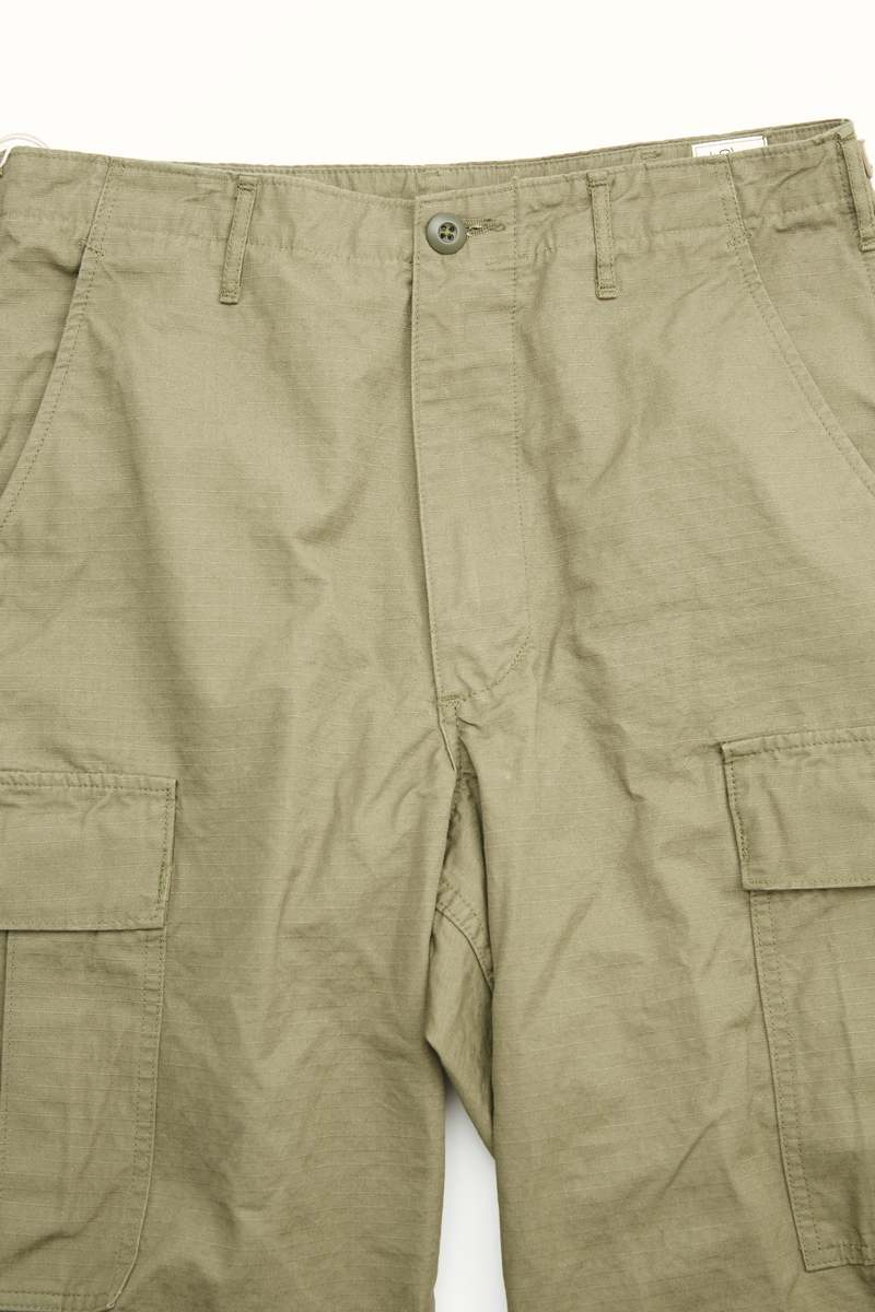 別注 VINTAGE FIT 6 POCKETS CARGO SHORTS orSlow Vintage Fit 6pocket Cargo Shorts - Army Green