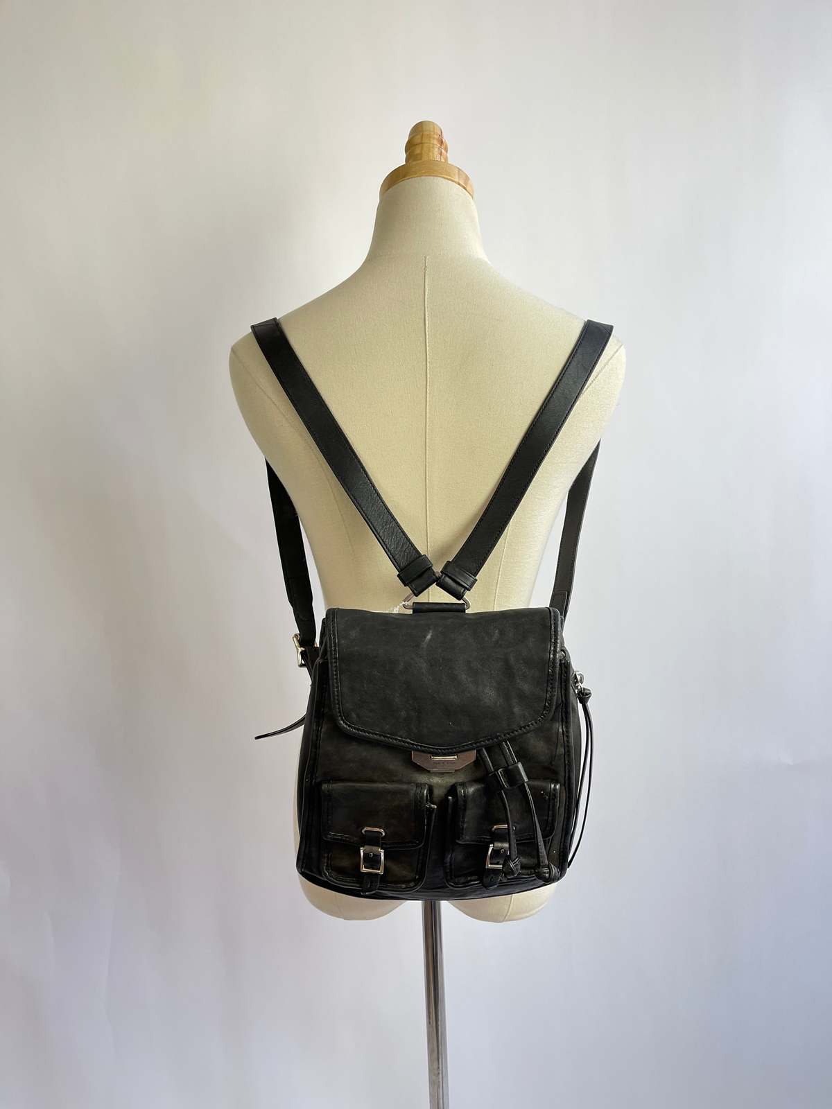 Rag and Bone mini backpack Rag & Bone Leather Backpack - Green Backpacks, Handbags  main image 2