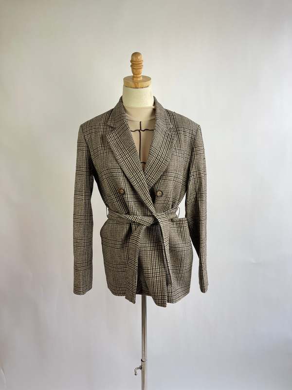 Rouje Paris Albert Blazer - Tan Multi | Garmentory
