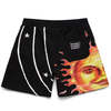 Chinatown Market Market Solar System Aop Sweatshorts - Black - Thumbnail 2
